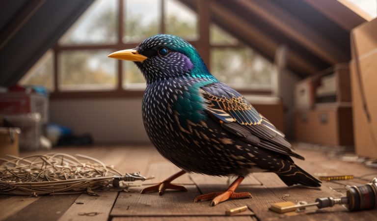 How to Safely Remove Starlings from Your Attic