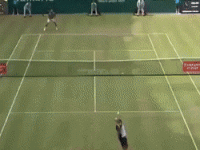 New style tennis play